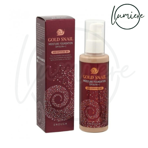 [Enough] Fond de ten hidratant cu extract de melc SPF30 PA++ №21  100 ml