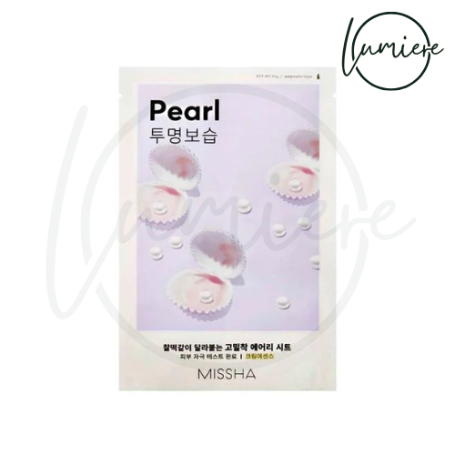 [Missha] Airy Fit Sheet Mask (Pearl) 1 buc