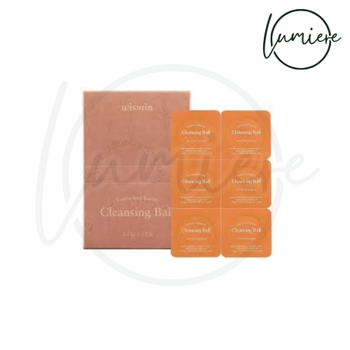 Wismin Cotton Seed Cleansing Ball – Șervețele Demachiante cu Extract de Bumbac pentru Ten Sensibil 6 buc.