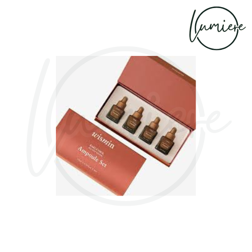 Wismin Bakuchiol All Day Young Ampoule – Ser Anti-Îmbătrânire cu Alternativă Naturală la Retinol 4 buc