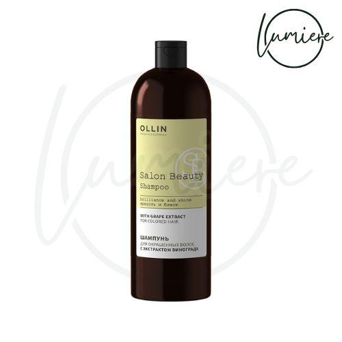 [Ollin] Șampon pentru păr vopsit cu ulei din sâmburi de struguri 1000 ml
