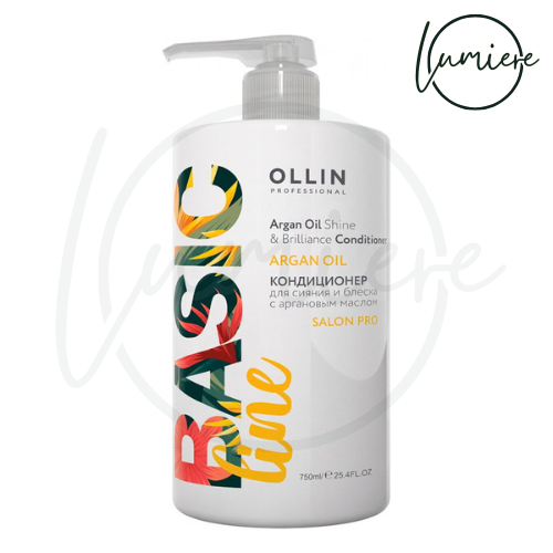 [OLLIN] NEW BASIC LINE Balsam cu ulei de argan 750 ml