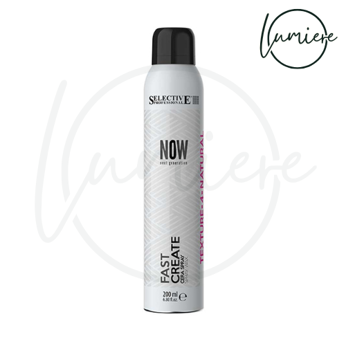 [Selective] NOW Fast Create  Spray-ceară profesională