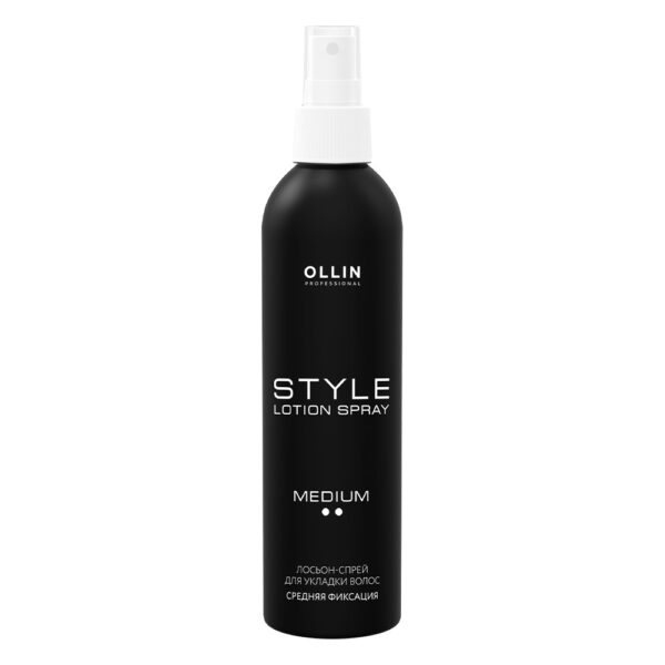 [OLLIN] STYLE Loțiune-spray pentru coafare Fixare medie 250 ml
