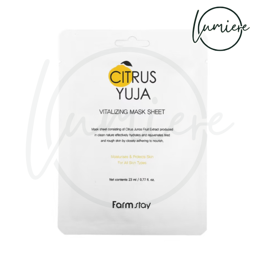 Farmstay Citrus Yuja Vitalizing Mask Sheet