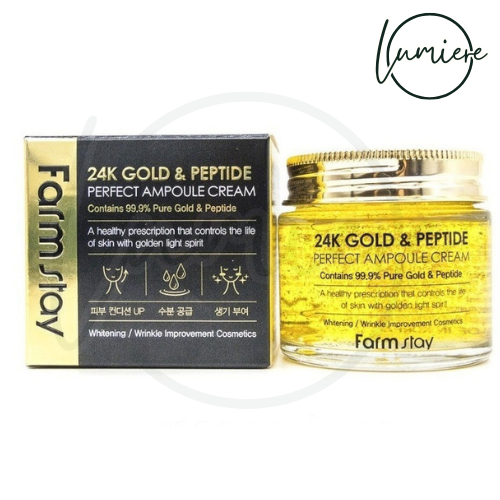 FarmStay 24K Gold & Peptide Perfect Ampoule Cream