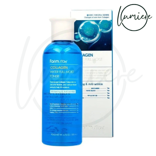FarmStay Toner hidratant cu colagen 200ml